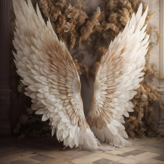 Mehofond Princess Wings Birthday Party Photography Backdrop Interior Boho Wall r Baby Shower Portrait Photo Background Prop