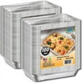 thumbnail image 1 of Mehr 9" x 13" Heavy Duty Deep Aluminum Pans, Half Size Medium | 100/Case, 1 of 5