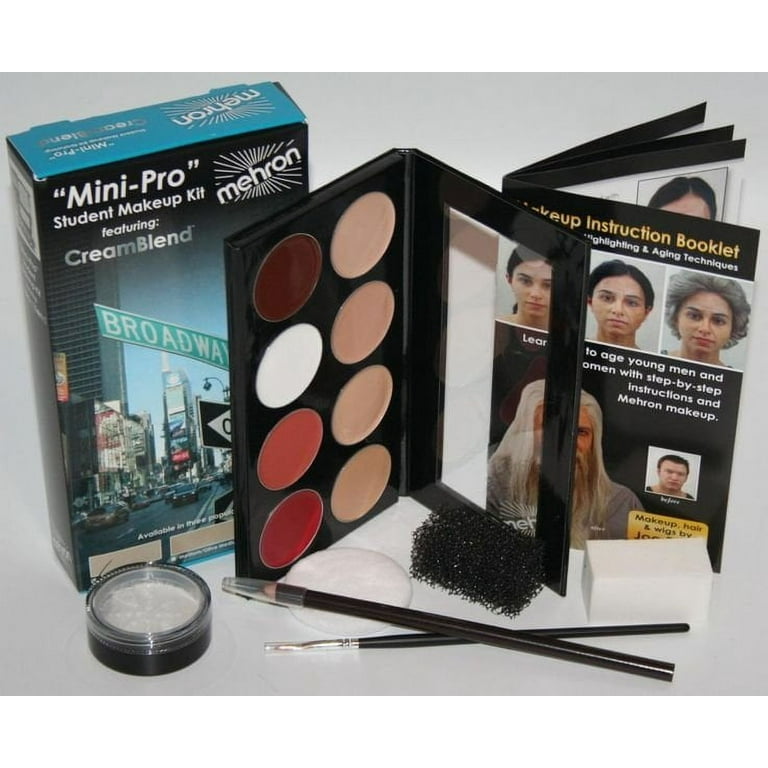 Mehron Makeup CreamBlend All-Pro Student Makeup Kit (Fair)
