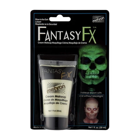 Mehron Fantasy FX Face Paint - Glow In The Dark GL 1 oz