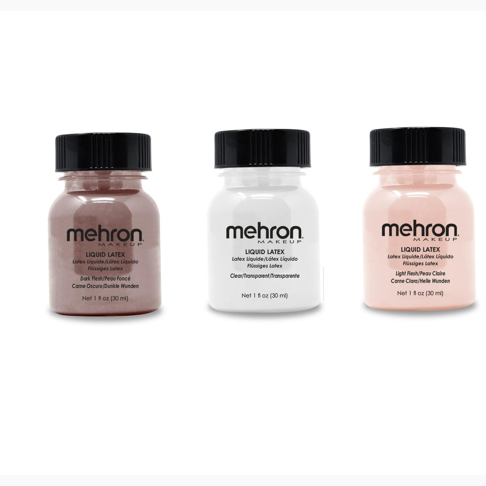 Mehron Metallic Gold Makeup Powder with Mixing Liquid