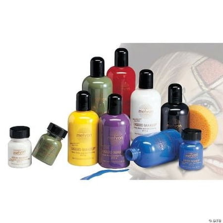 Mehron Liquid Makeup Vegan Body Paint, 4.5 oz Bottle