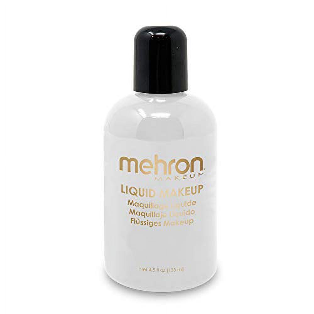 Mehron Makeup Liquid Face .. and Body Paint (4.5 .. oz) (WHITE