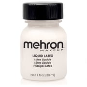 Mehron Makeup Liquid Latex 1 oz Clear Flesh