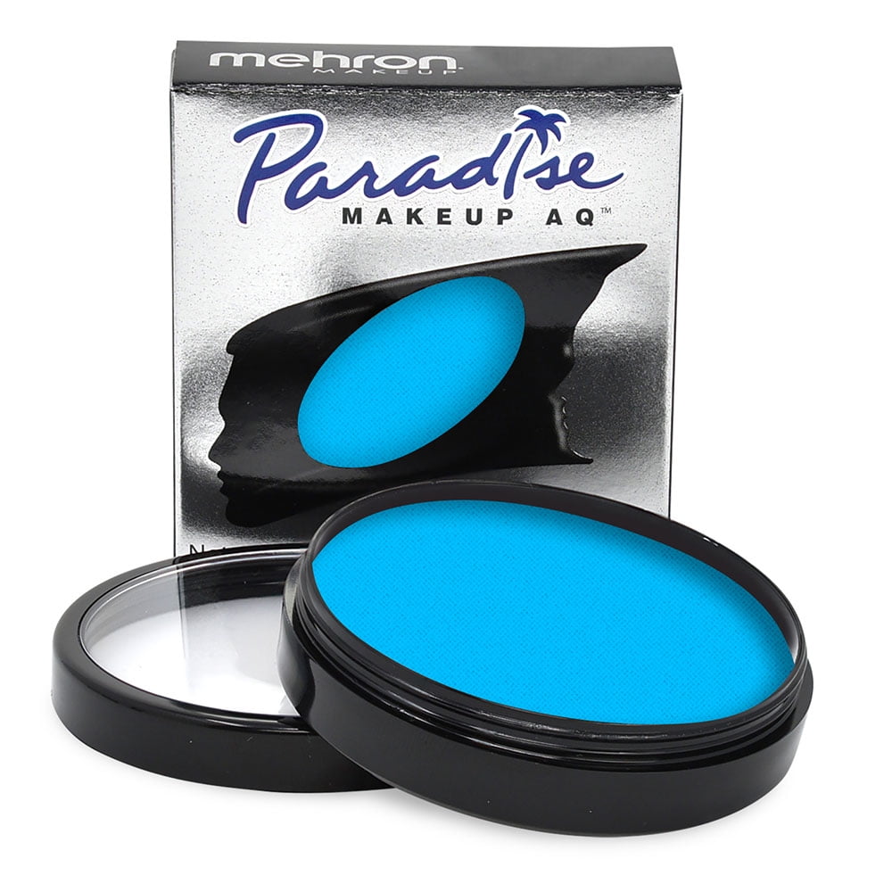 Mehron Paradise Makeup AQ Neon UV Glow 8 Color Palette