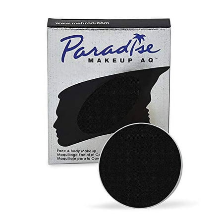 Mehron Makeup Paradise Makeup AQ Refill .25 oz BLACK