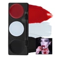 thumbnail image 1 of Mehron Makeup Tri-Color Halloween Makeup Palette (VAMPIRE), 1 of 6