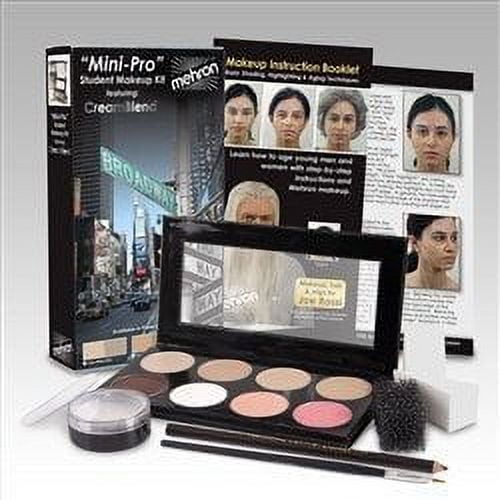Mehron Mini Pro Student Makeup Kit, Fair/Olive Fair