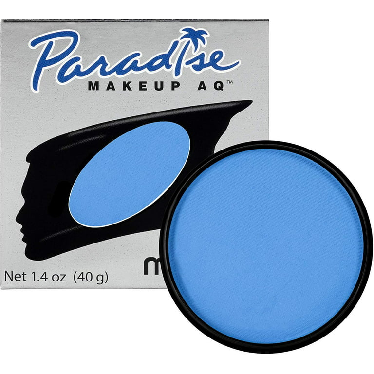 Mehron Paradise Sky - Face and Body Paint Pro Size 1.4 oz, Blue