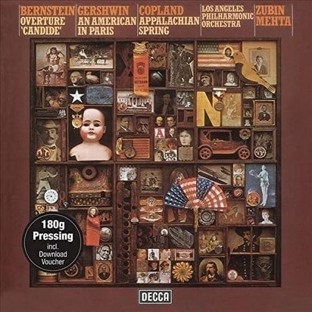 Mehta / los Angeles Philharmonic - Mehta Conducts Bernstein Gershwin & Copland - Classical - Vinyl