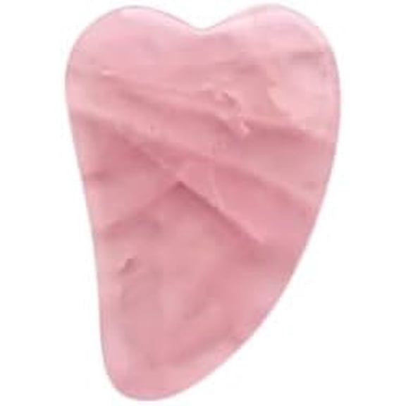 Mei Apothecary Mini Rose Quartz Gua Sha Facial Massage Beauty Tool