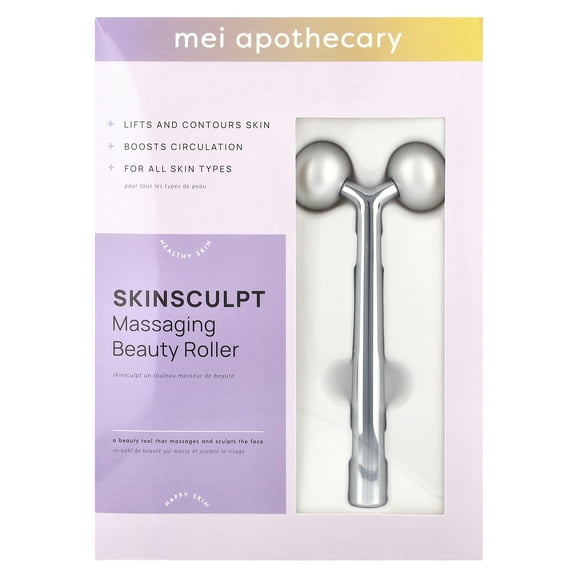 Mei Apothecary Skinsculpt, Massaging Beauty Roller, 1 Roller