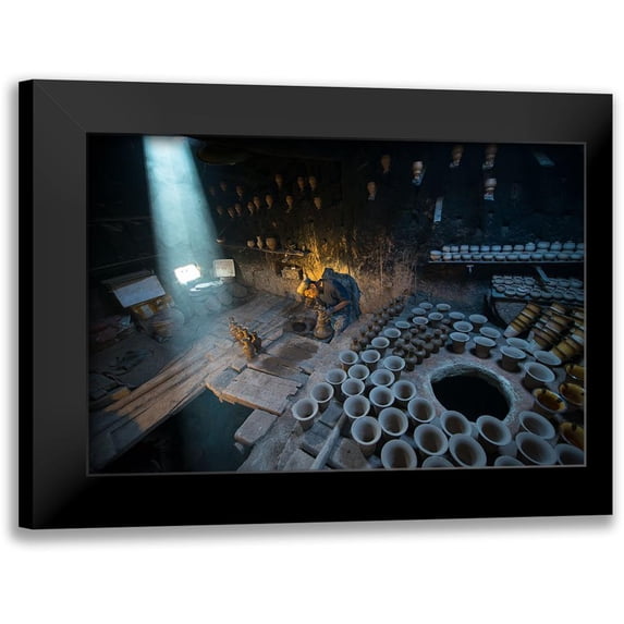Mei, C. 14x11 Black Modern Framed Museum Art Print Titled - Attic Studio