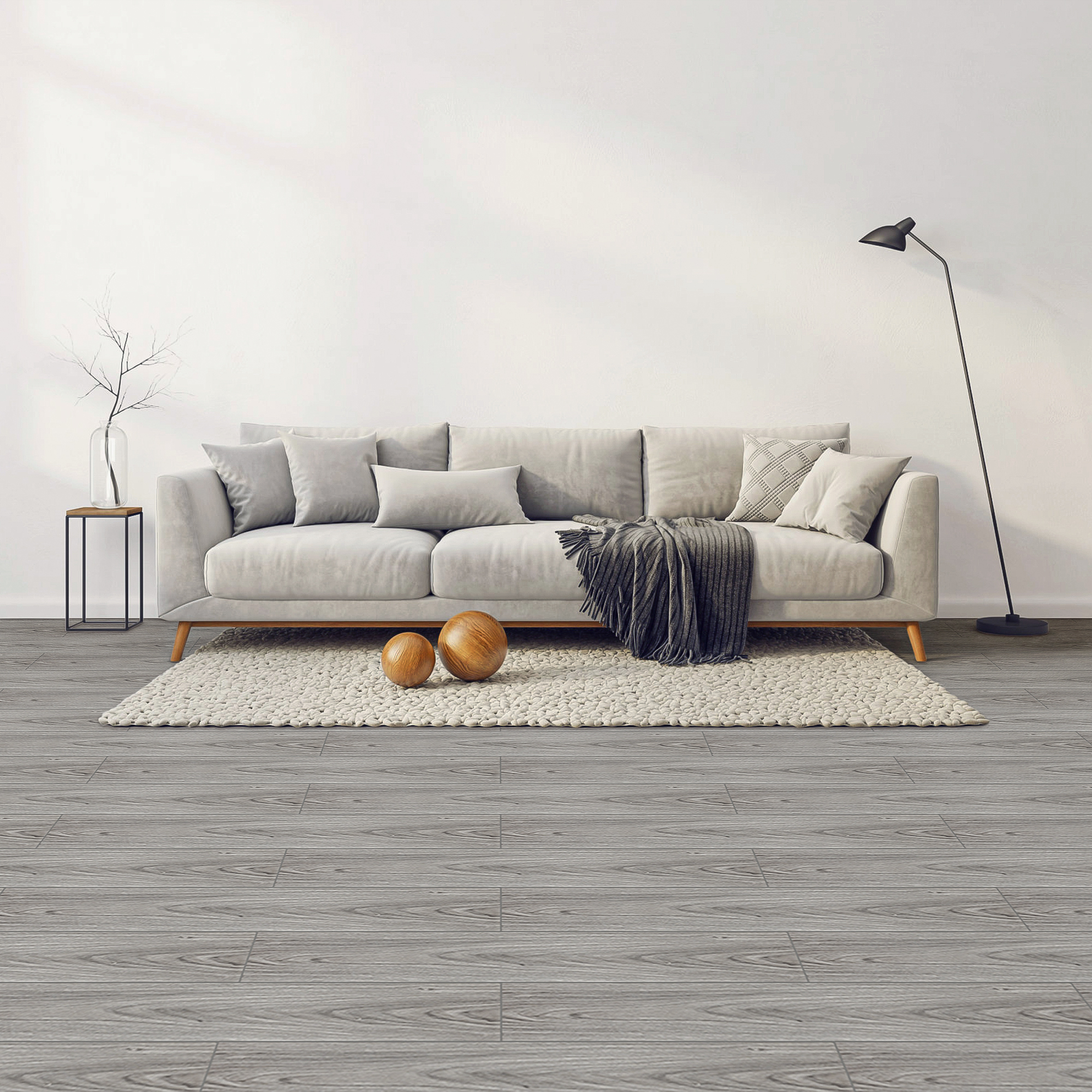 Nautolex Marine Vinyl Flooring 74" Wide (Storm Gray)