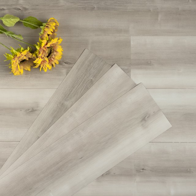 Meiban WoodLook Peel and Stick Floor 6"x35" (10Pcs/Pack) Vinyl Flooring SelfAdhesive DIY