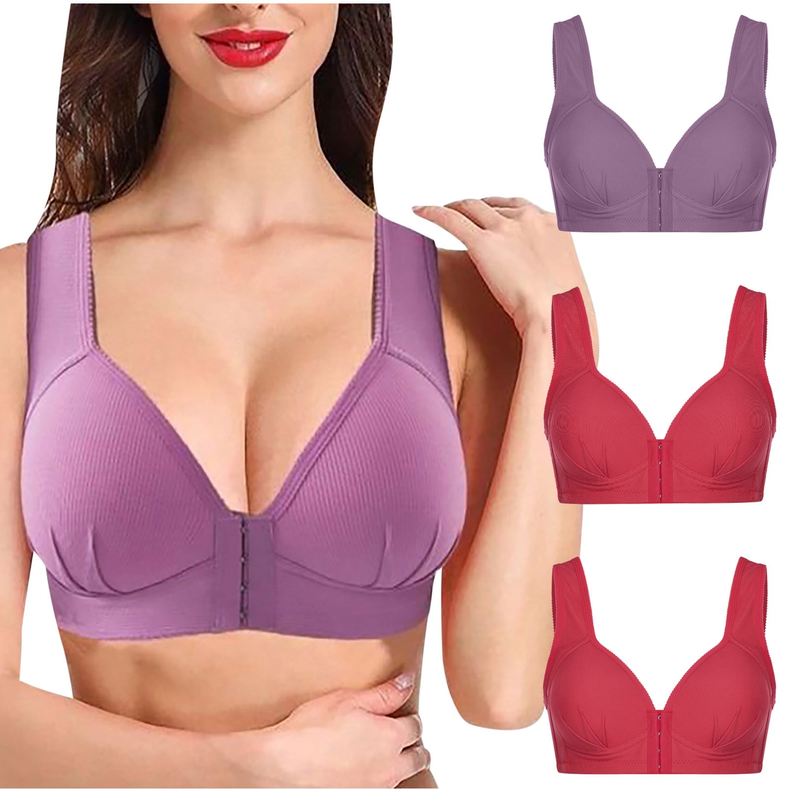 Meichang Strapless Bras for Women Wirefree Support T-shirt Bras