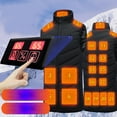 thumbnail image 1 of Meichang Heated Vest for Women Men Waterproof Outdoor Work Outerwear 21 Heating Area with USB Port Heated Jacket Snow Thermal Heated Coat, 1 of 9