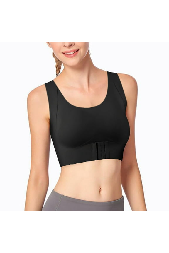 Sports Bras for Women Wirefree Push Up T-shirt Bra Seamless Breathable Bralettes Stretch Yoga Training Bras