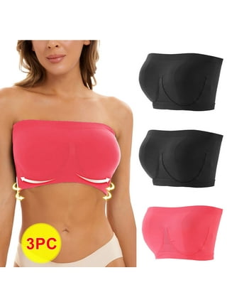 Avocado Women's Strapless Bandeau Bra Crop Bralette Wireless Bra Non Padded  Tube Top Bras S : : Clothing, Shoes & Accessories