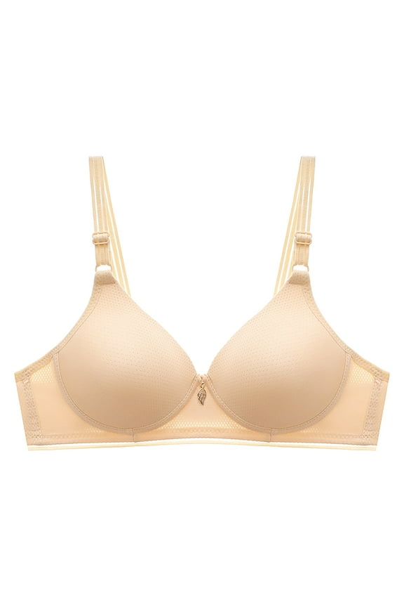 Women's Bras No Wire Push Up T-shirt Bras Seamless Comfy Bralettes Elegant Everyday Full Figure Bras