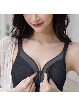 Meichang Womens Lace Bras Wirefree Support T-shirt Bras Seamless