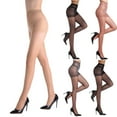 thumbnail image 1 of Meichang Women's Sheer Tights 20D Control Top Pantyhose High Waist Tummy Control Butt Lifting Sheer Tights Comfortable Hosiery for Daily Wear, 1 of 4