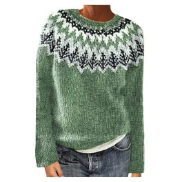 Fair Isle Turtleneck Sweater Women's Fair Isle Turtleneck Sweater Women's