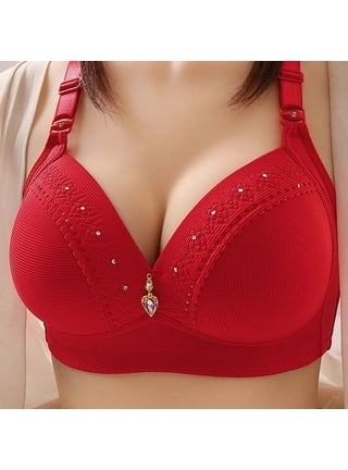 Meichang Women's Bras No Wire Lift T-shirt Bras Seamless Comfy