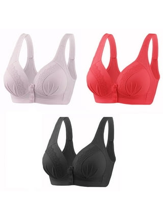Meichang Womens Strapless Bras Wirefree Support T-shirt Bras Seamless Comfy  Bralettes Elegant Breathable Full Figure Bra Sets 3 Pack 
