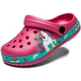 thumbnail image 1 of Kids Cartoon Clogs Slippers for Boys Girls, Toddler Slip On Lightweight Beach Pool Sandals, Indoor Outdoor Summer Shoes, 1 of 12