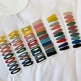 thumbnail image 1 of Meidiya 10Pcs/Set Snap Hair Clips for Women Girls, Long No Slip Metal Hair Clips Snap Hair Barrettes Hairpins for Thick Hair (Mixed color), 1 of 8