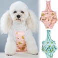 thumbnail image 1 of Meidiya 2Pack Pet Dog Diaper Dog Sanitary Pantie with Suspender Soft Breathable Doggy Underwear Pants for Girl Boy Small Dogs, 1 of 7