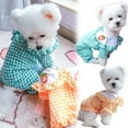 thumbnail image 1 of Meidiya 2Pack Plaid Dog Shirts for Small Dogs Girl Boy Puppy Clothes Spring Summer Pet Outfits Soft Breathable Dog T-shirt Apparel, 1 of 7