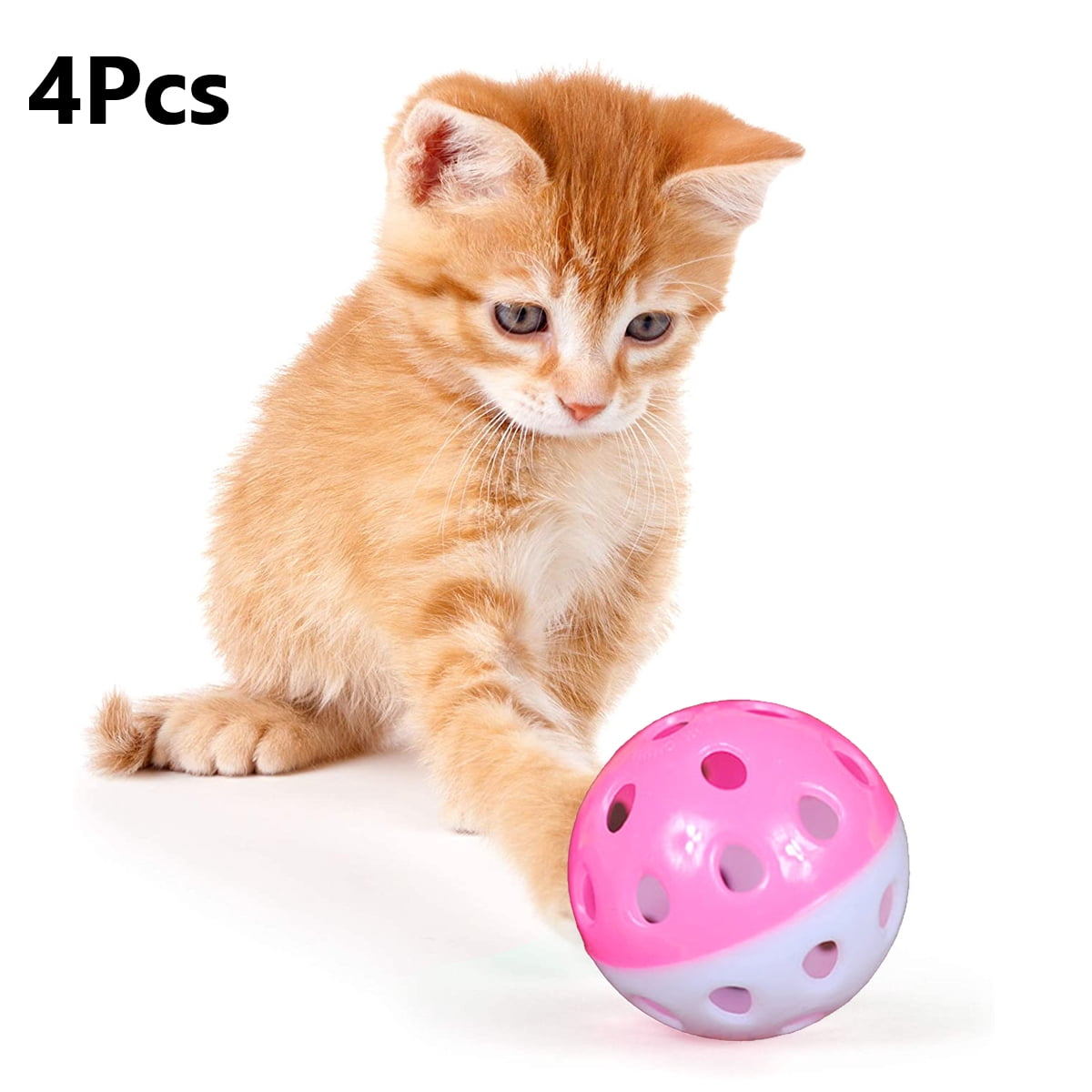 Picture of Meidiya 4Pcs Cat Toys Interactive Toys For Cats,Cat Ball Bell Toys ...