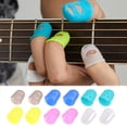 thumbnail image 1 of Meidiya 6 Colors Anti-Slip and Reusable Silicone Fingertip Protector Guard Pads for Paper Sorting,Sewing,Money Counting,Guitar Playing, 1 of 8