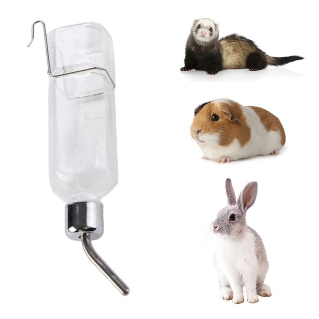 Meidiya Automatic NoDrip Water Bottle/Feeder for Guinea Pigs/Hamsters