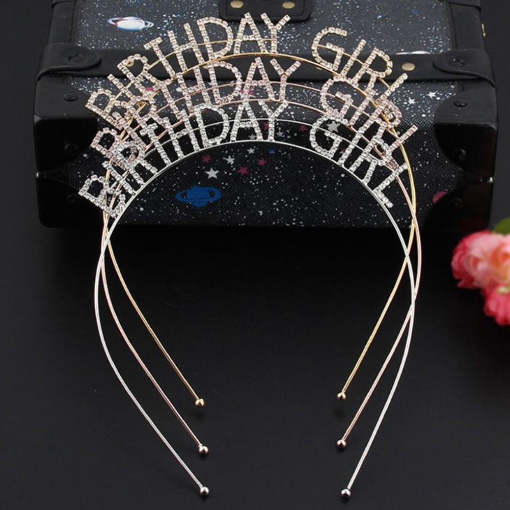 Meidiya Birthday Girl Headband Princess Tiara with Tanzania Ubuy