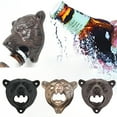 thumbnail image 1 of Meidiya Bottle Opener Effortless Cast Iron Bear Head Wall Mounted Bottle Opener, 1 of 5