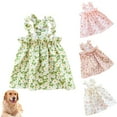 thumbnail image 1 of Meidiya Cotton Dog Dresses Cute Pattern Dog Sundress Thin Breathable Dog Outfits Pet Clothes for Doggie Cat Vest Puppy Shirts, 1 of 8