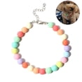 thumbnail image 1 of Meidiya Fashion Resin Beads Dog and Cat Necklace,Elegant Minimalist Pet Cat Puppy Small Dog Necklace Collar Jewelry Grooming Accessorries, 1 of 8