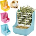 thumbnail image 1 of Meidiya Food Feeder for Rabbits Guinea Pigs and Chinchillas Minimize Waste and Mess Hanging Alfalfa and Timothy Dispenser, 1 of 8