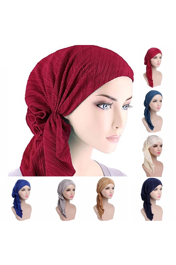 Head Wraps for Black Women Turban Headwraps Stretchy African Hair Wraps Jersey Head Scarf Tie Headbands