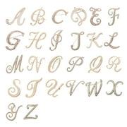Meidiya Letter Brooch Pins Initial Rhinestone Brooch for Women Crafts Gold A-Z 26 Letters Simulated Pearl Initial Letter Alphabet Brooches Pin Women Gifts Jewelry Accessories