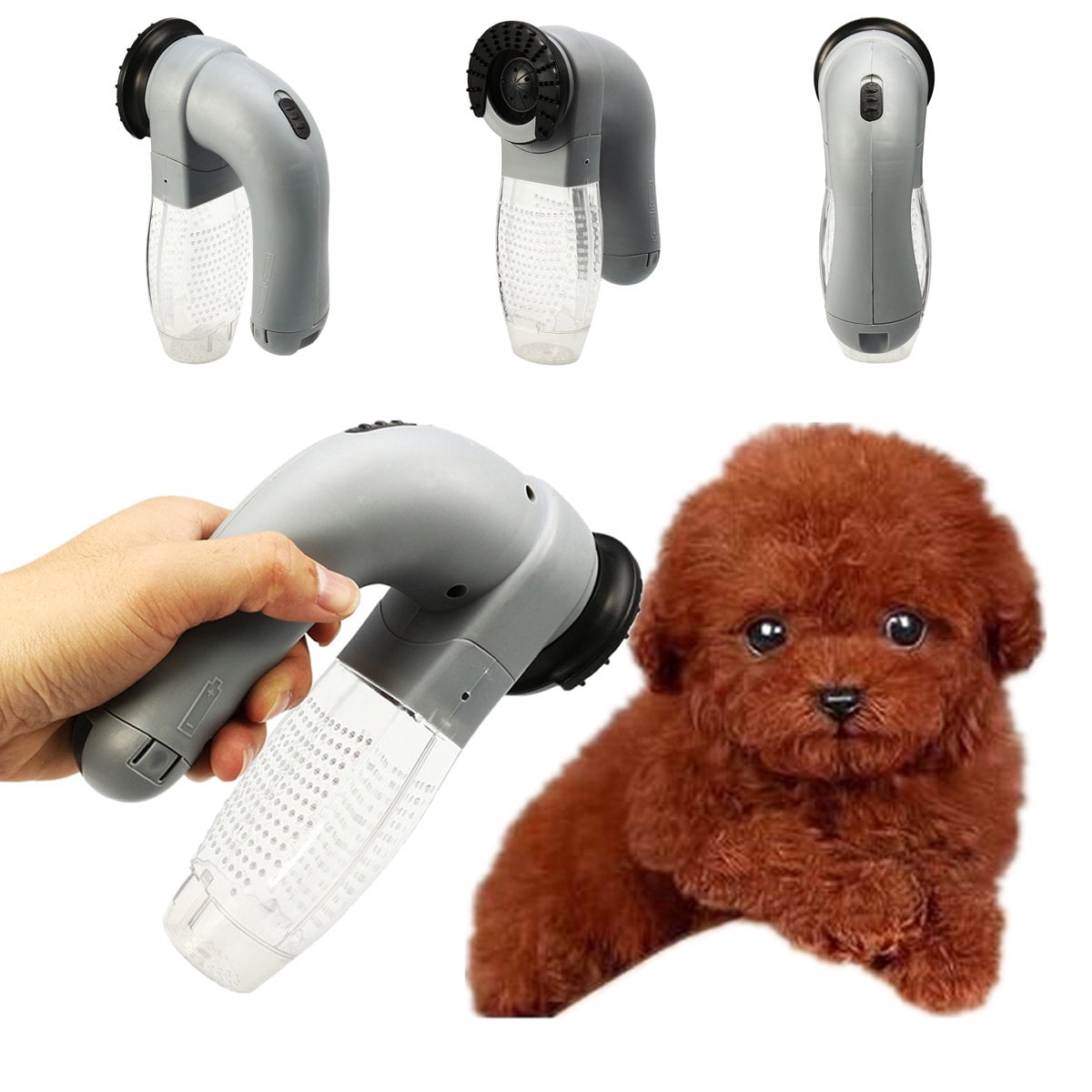 View of Meidiya Pet Hair Remover Vacuum Cleaner,Durable Handheld Rechargeable ...