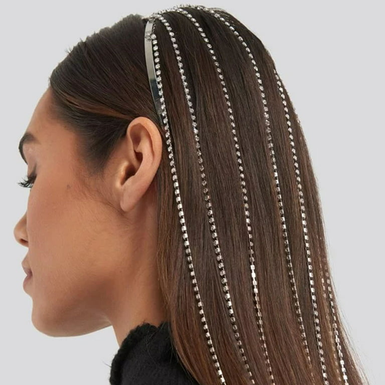 Rhinestone Hair Chain