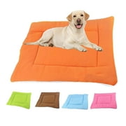 Meidiya Soft Dog Crate Mat,Solid Color Dog Bed Mat Puppy Kennel Pad,Washable Square Dog Crate Pad,Warm Kennel Pad Pet Cushion