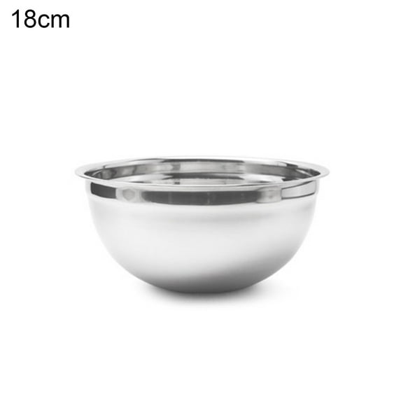 Meidiya Stainless Steel Mixing Bowls Easy To Clean,Non Slip Nesting Whisking Bowls for Space Saving Storage,Great for Cooking,Baking,Prepping