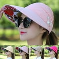 thumbnail image 1 of Meidiya Sun Hats for Women Wide Brim UV Protection Summer Beach Packable Visor, 1 of 7