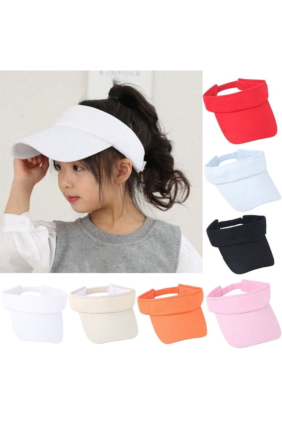 Sun Visor Hats Sport Wear Athletic Sun Visor Caps Adjustable Sun Protection Sunhat for Baby Girl Boys