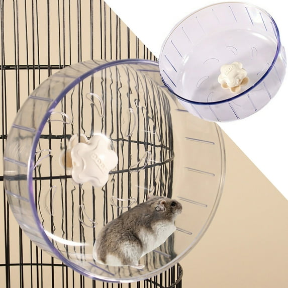 Meidiya Super-Silent Hamster Exercise Wheels - Durable Detachable Hamster Toys for Hamster Cage,Quiet Spinner Hamster Running Wheels for Hamsters Gerbils Mice Or Other Small Animals